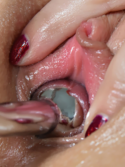 Busty MILF Aiden Starr Black Nylon